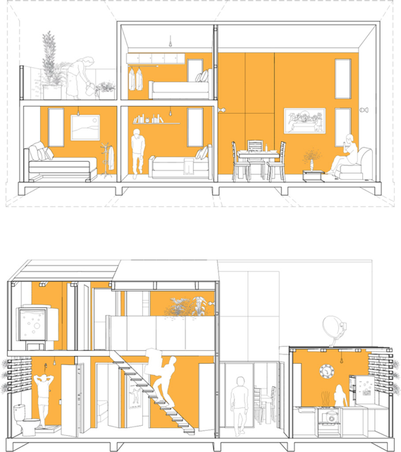 Tatiana Bilbao: Biography, Works, Awards 145 Tatianabilbao estudio vivienda popular san cristobal de las casas chiapas diagramas 04 medium